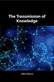 Cover of Transmission of Knowledge by John Greco