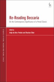 Front cover of Re-Reading Beccaria by Antje Du Bois-Pedain