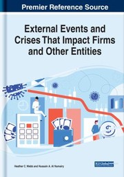 Front cover of External Events and Crises That Impact Firms and Other Entities by Heather C. Webb