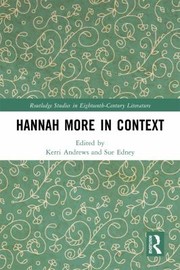 Cover of Hannah More in Context by Kerri Andrews