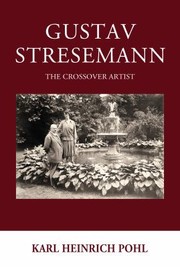Front cover of Gustav Stresemann by Karl Heinrich Pohl