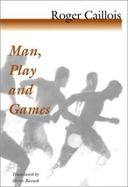 Front cover of Jeux et les hommes by Roger Caillois