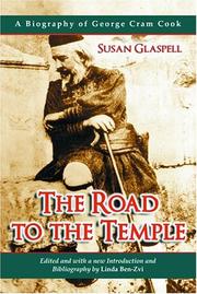 Front cover of The road to the temple by Susan Glaspell