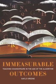 Front cover of Immeasurable Outcomes by Gayle Greene