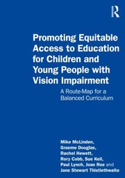 Front cover of Promoting Equitable Access to Education for Children and Young People with Vision Impairment by Mike Mclinden