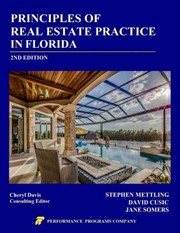 Front cover of Principles of Real Estate Practice in Florida by Stephen Mettling