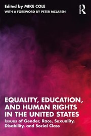 Cover of Equality, Education, and Human Rights in the United States by Mike Cole