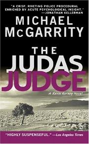 Front cover of The Judas judge by Michael McGarrity