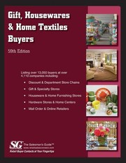 Cover of Gifts, Housewares & Home Textile Buyers Directory 2022 by Retail Sales Connect