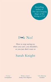 Cover of F**k No! by Sarah Knight