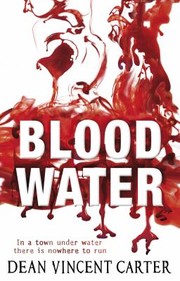Cover of Blood Water by Dean Vincent Carter
