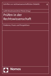 Cover of Prufen in der Rechtswissenschaft by Judith Brockmann
