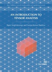 Cover of Introduction to Tensor Analysis by Bipin Singh Koranga