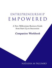 Front cover of Entrepreneurship Empowered Companion Workbook by Natasha Palumbo