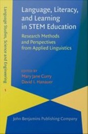 Front cover of Language, literacy, and learning in STEM education by Mary Jane Curry