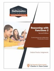 Front cover of Reasoning with Functions 2 Second Edition Practice Assignments Student Pages by The University of Texas at Austin