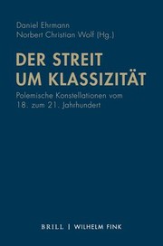 Cover of Der Streit um Klassizität by Unknown