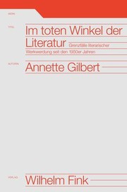 Front cover of Im toten Winkel der Literatur by Annette Gilbert