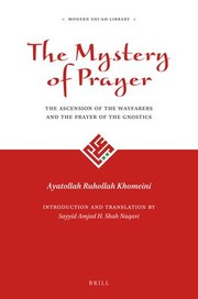 Front cover of The mystery of prayer by Ruhollah Khomeini