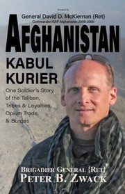 Front cover of Afghanistan Kabul Kurier by Peter B. Zwack