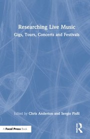 Front cover of Researching Live Music by Chris Anderton