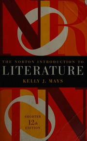 Front cover of The Norton introduction to literature--Shorter Twelfth Edition by Kelly J. Mays