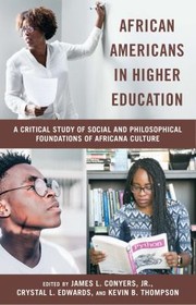 Front cover of African Americans in Higher Education by Conyers, James L., Jr.