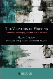 Front cover of Vocation of Writing by Marc Crépon
