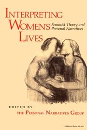 Cover of Interpreting Womens Lives by Personal Narrative Group