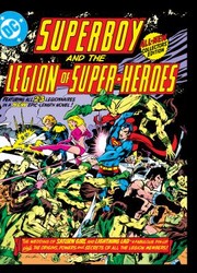 Front cover of Superboy and the Legion of Super-Heroes (Tabloid Edition) by Paul Levitz