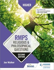Front cover of Higher RMPS : Religious and Philosophical Questions by Joe Walker