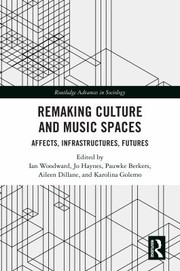 Front cover of Remaking Culture and Music Spaces by Ian Woodward