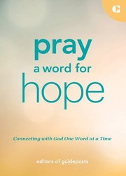 Cover of Pray a Word for Hope by Guideposts