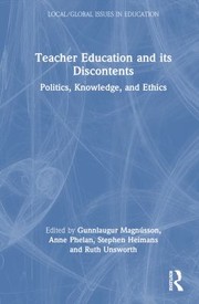 Front cover of Teacher Education and Its Discontents by Gunnlaugur Magnússon