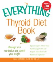 Cover of The everything thyroid diet book by Clara G. Schneider