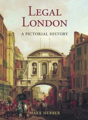 Front cover of Legal London by Mark D. Herber