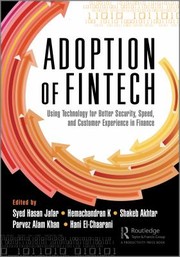 Front cover of Adoption of Fintech by Syed Hasan Jafar