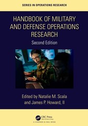 Front cover of Handbook of Military and Defense Operations Research by Natalie M. Scala