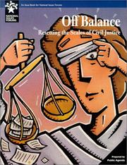 Cover of Off Balance by National Issues Forums Staff
