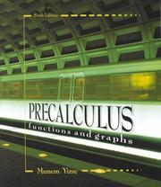 Cover of Precalculus by Munem-Yizze