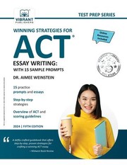 Front cover of Winning Strategies for ACT Essay Writing by Vibrant Publishers