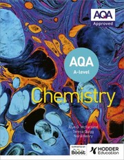Front cover of AQA A Level Chemistry (Year 1 and Year 2) by Pauline Lowrie