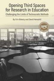 Cover of Opening Third Spaces for Research in Education by Erin Blakely