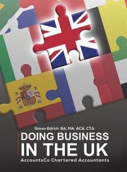 Cover of Doing Business in the UK by Simon Edrich