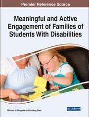 Front cover of Meaningful and Active Engagement of Families of Students with Disabilities by Millicent M. Musyoka