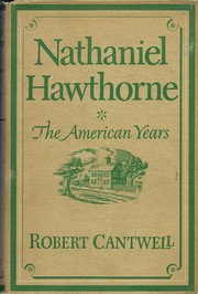 Cover of Nathaniel Hawthorne by Robert Cantwell