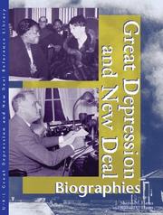 Front cover of Great Depression and New Deal by Sharon M. Hanes