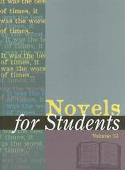 Front cover of Novels for students by Sara Constantakis