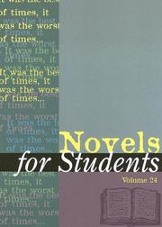 Cover of Novels for Students by Ira Mark Milne