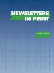 Cover of Newsletters In Print (Newsletters in Print) by Unknown